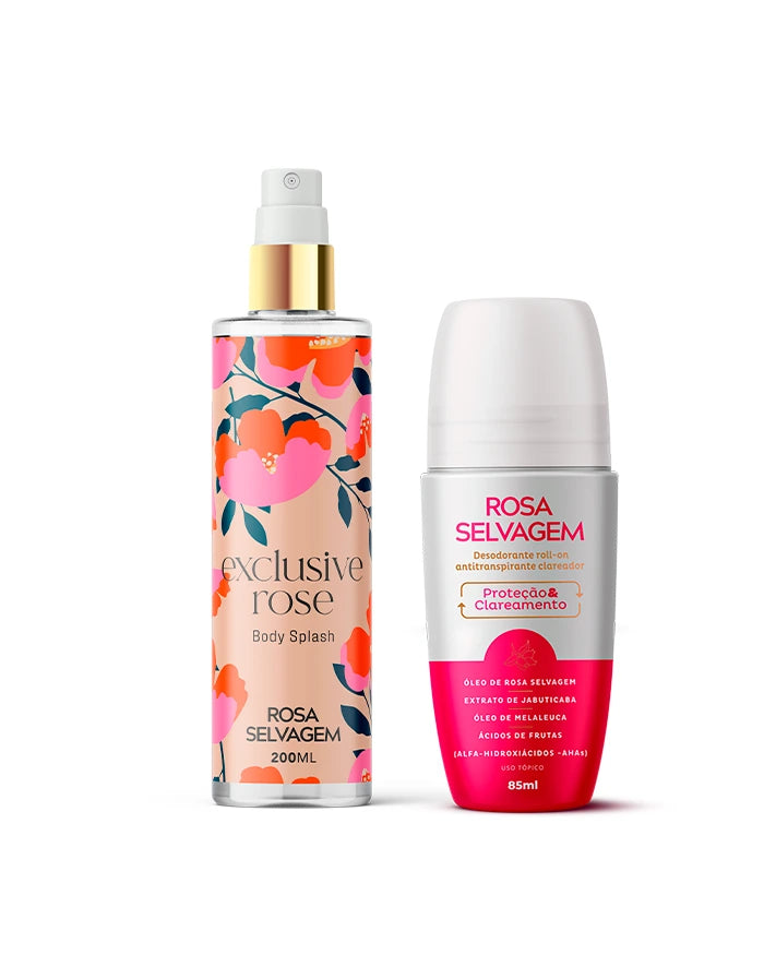 Kit Exclusive Rose + Desodorante Clareador