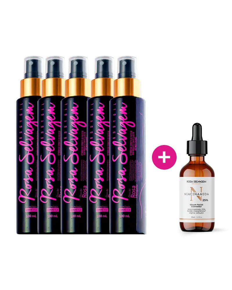 Clareamento Completo Family + Sérum Niacinamida 25%