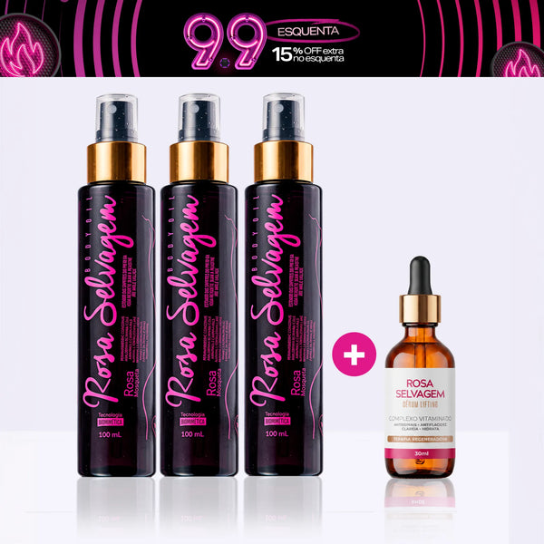 Mega Rosa Selvagem