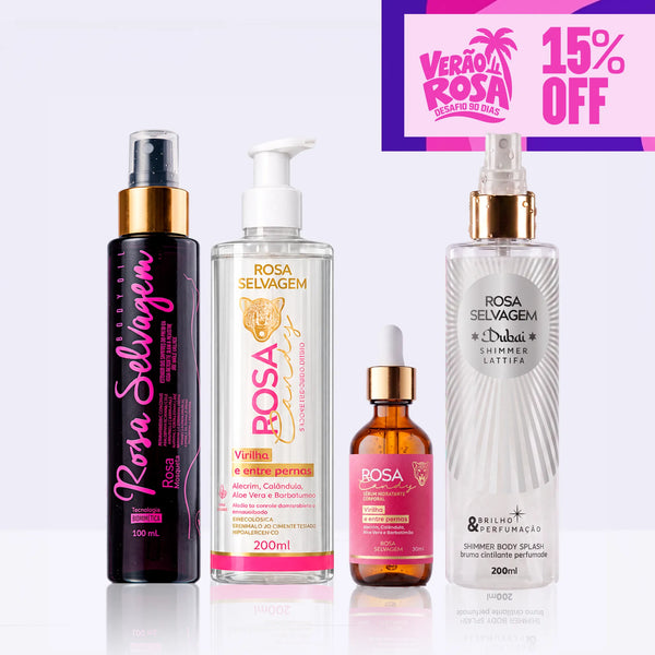 KIT Mc Mirella - Clareador de PPK + Dubai Lattifa - Verão Rosa