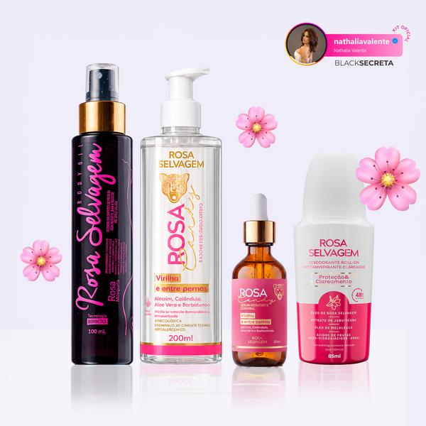 KIT Florzinha Rosa Candy - Nathália Valente