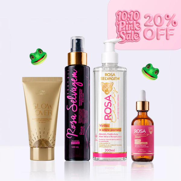 KIT Verão - Clareador de PPK + Iluminador Gold