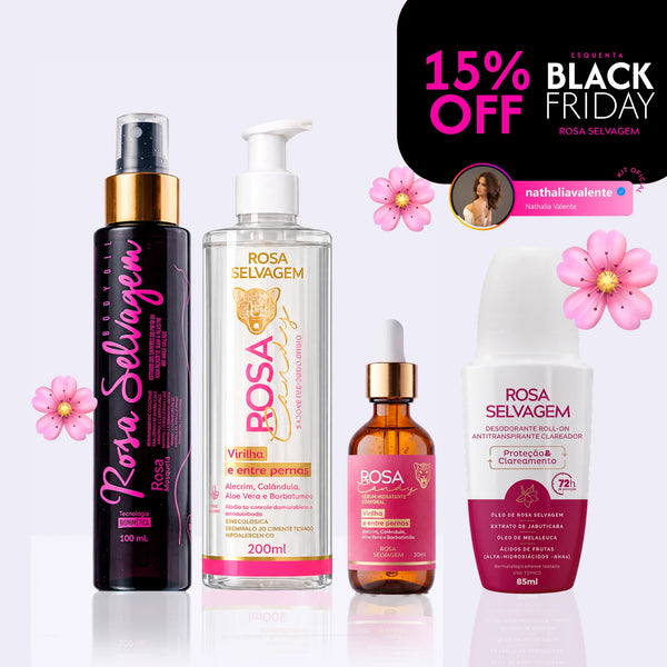 KIT Florzinha Rosa Candy - Nathália Valente