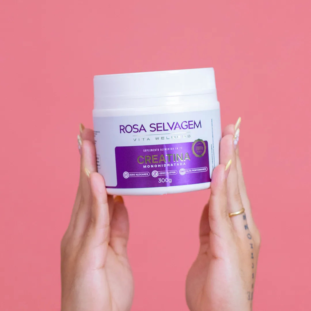 Kit Treino Óleo + Desodorante Algodão + Creatina