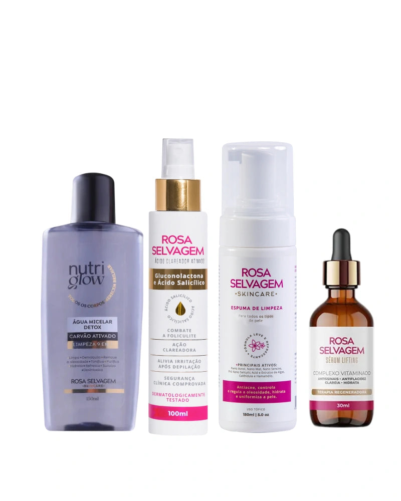 Kit Skincare Rosa Selvagem