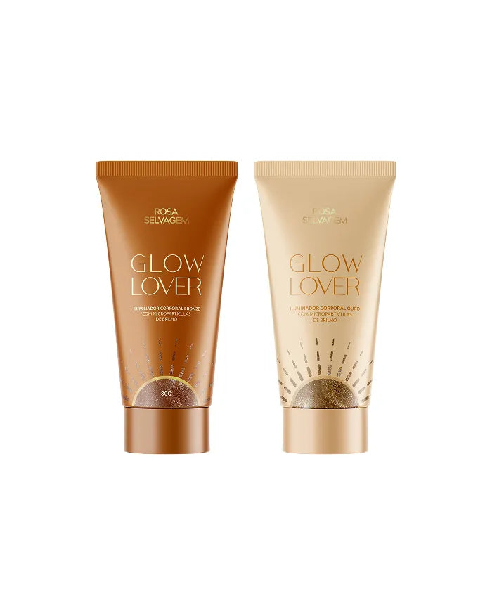 KIT Glow Total - Iluminador Bronze e Iluminador Gold