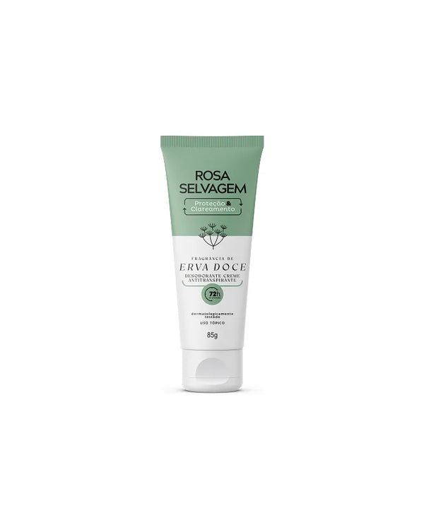 Rosa Selvagem - Desodorante Creme Erva Doce