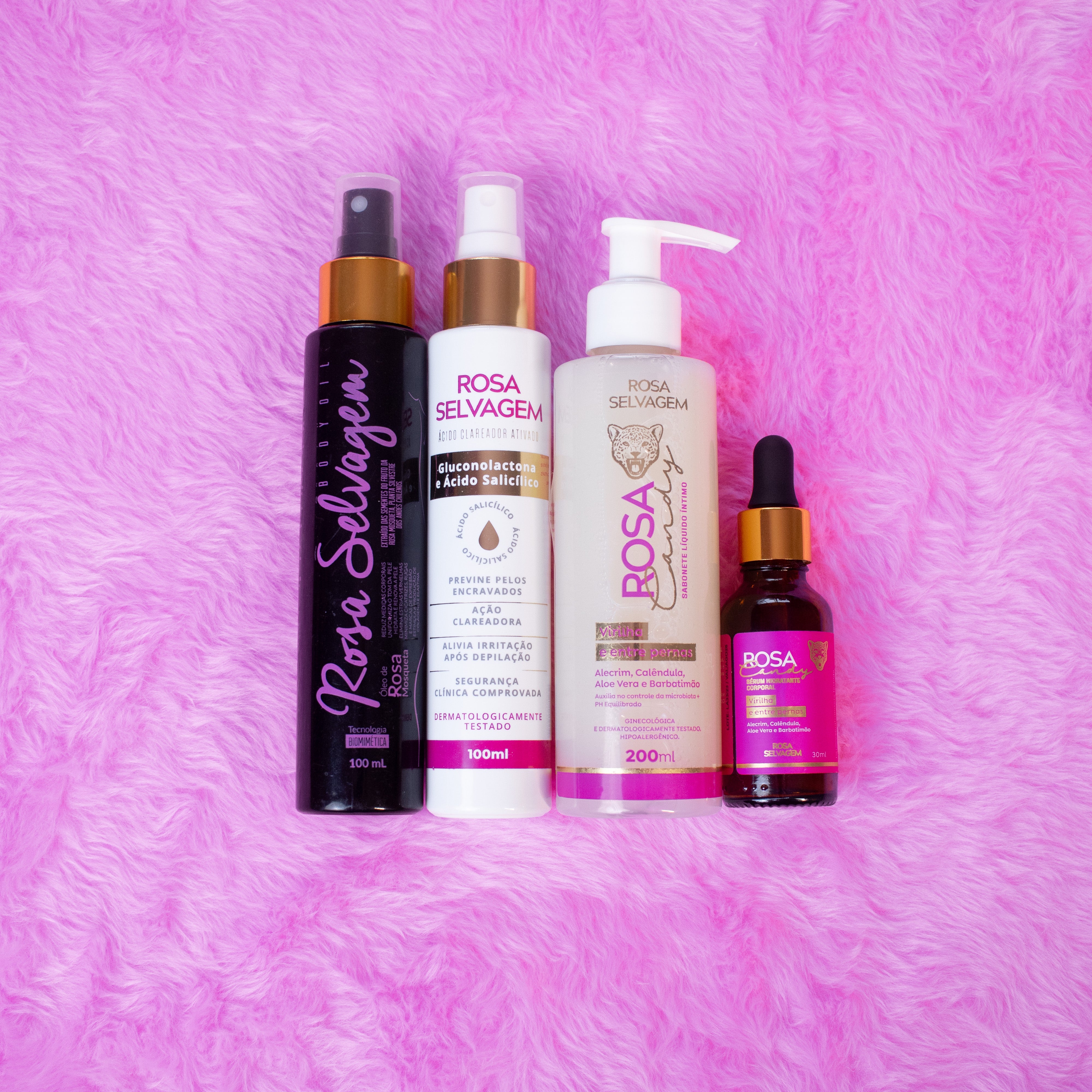 LIVESHOP - Kit Rosa Candy - Clareamento Intense