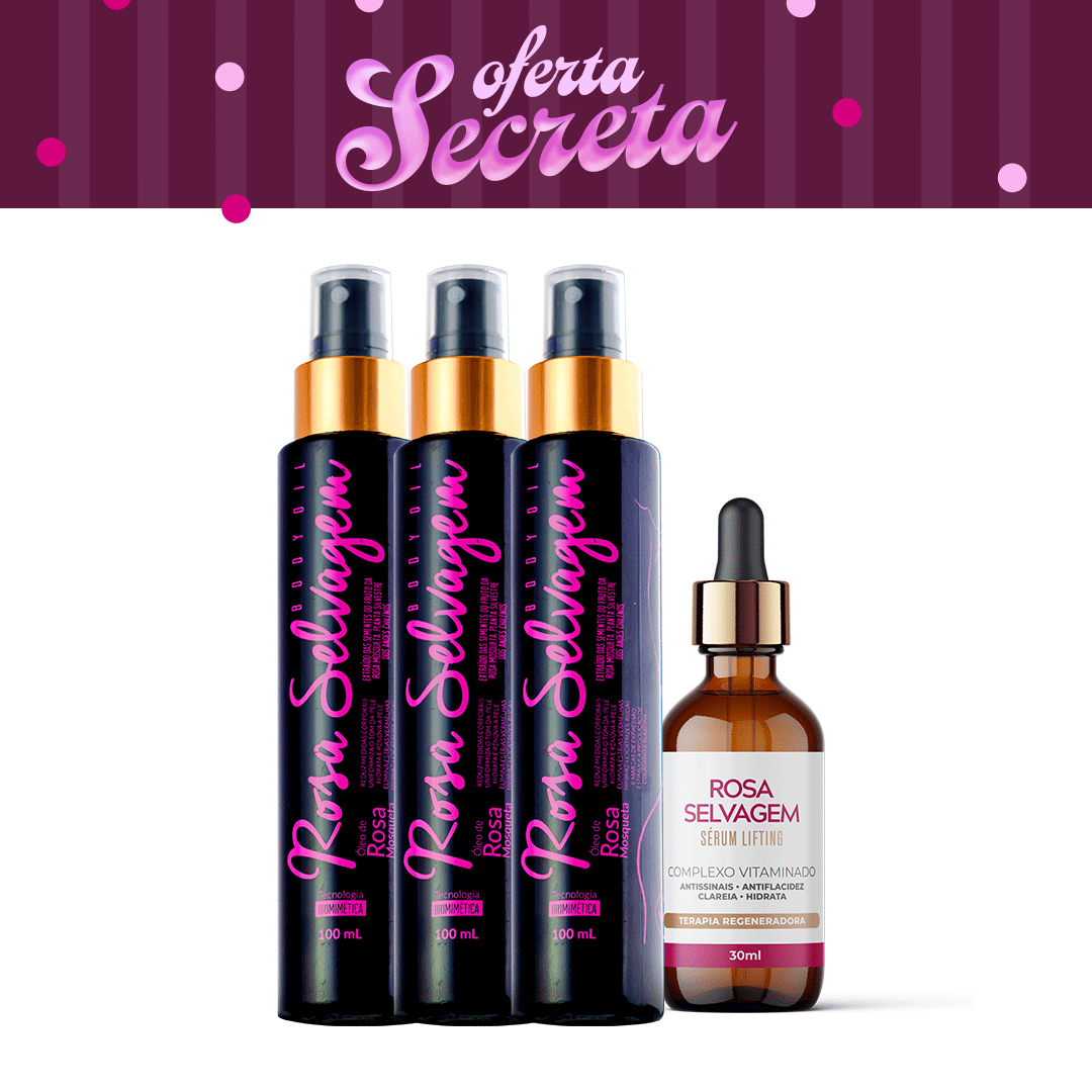 Oferta secreta - Mega rosa selvagem