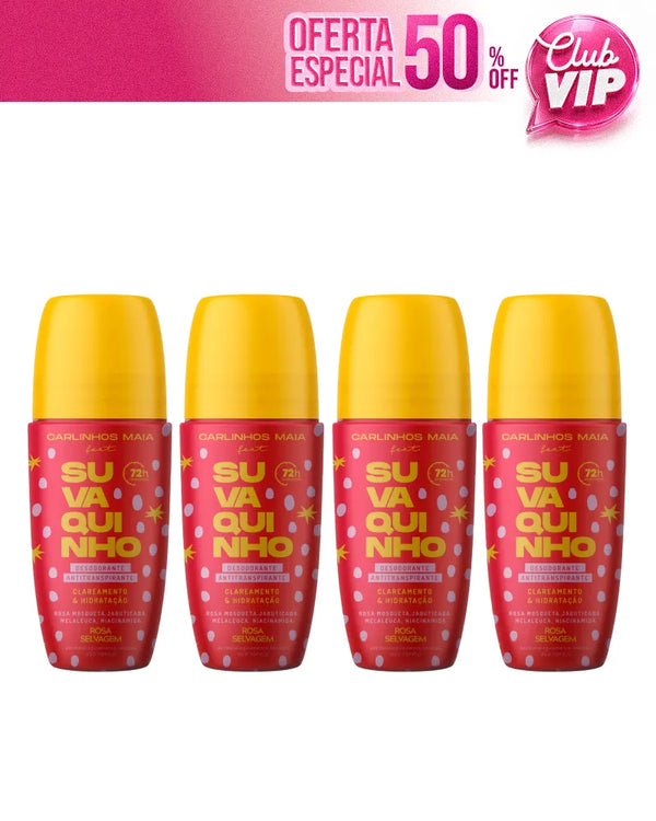 KIT Desodorante Antiodor - Carlinhos Maia 🌻- 4 Und. (VIP)