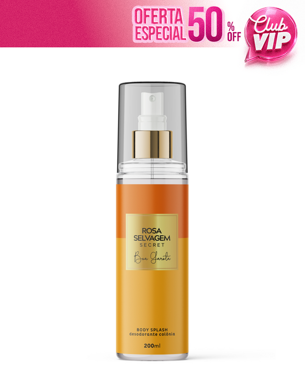 Body Splash Secrets - Boa Garota - Cheiro de Mulher Elegante (VIP)