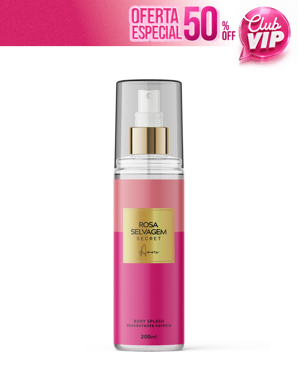 Body Splash Secrets - Amore - Cheiro de Mulher Rica (VIP)