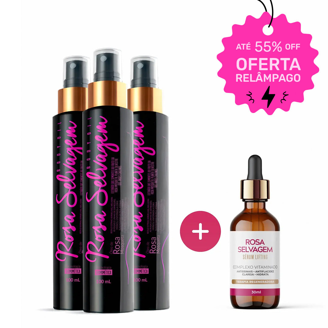 RELAMPAGO - Mega Rosa Selvagem