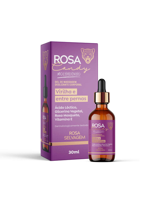Rosa Candy Molhadinho – Gel Lubrificante Deslizante Reparador