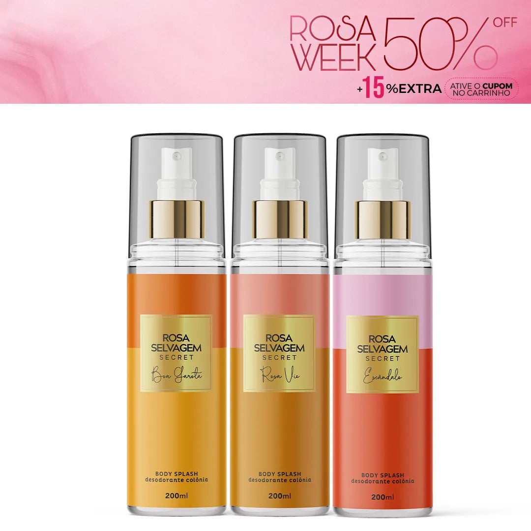Escândalo + Rosa Vie + Boa garota - Rosa Week