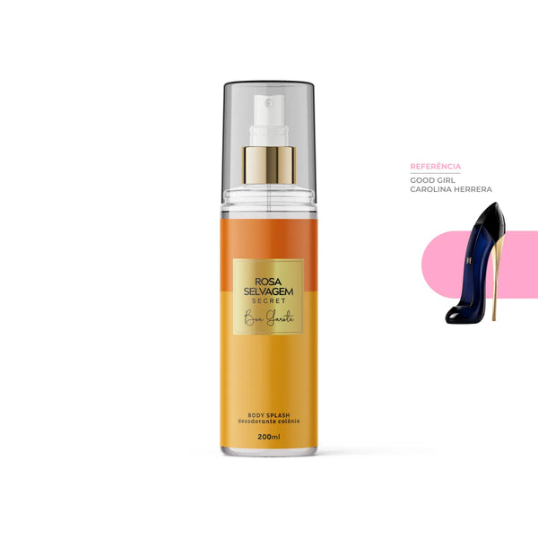 Body Splash Secrets - Boa Garota - Cheiro de Mulher Elegante