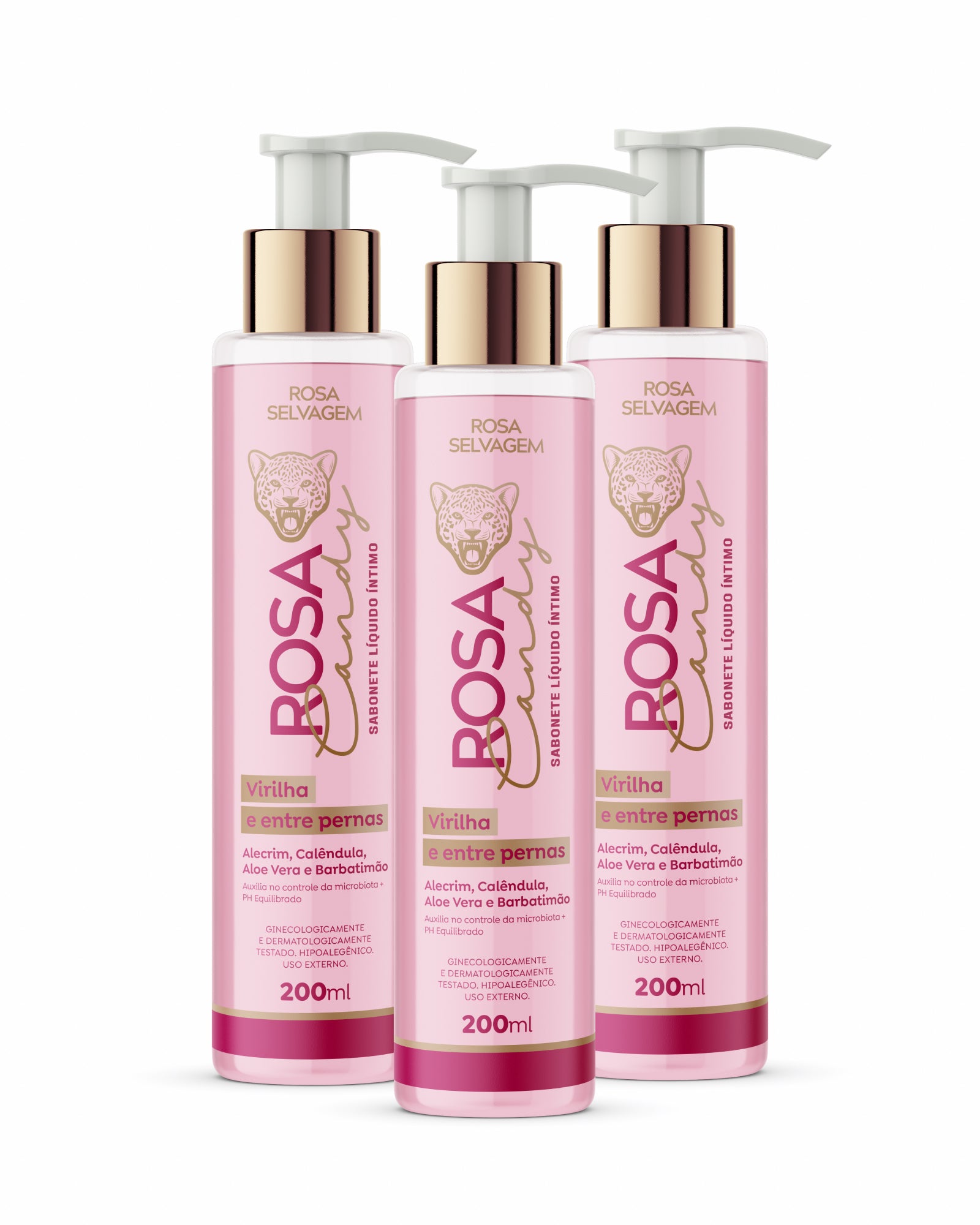 Sabonete Íntimo Rosa Candy - 3 unids.