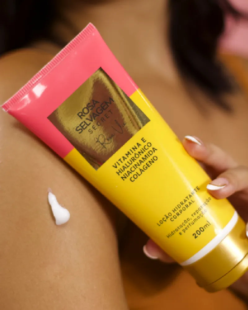 Creme Corporal Secrets - Rosa Vie