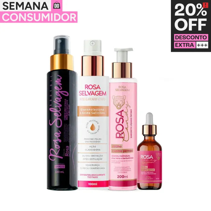 Kit Rosa Candy - Clareamento Intense