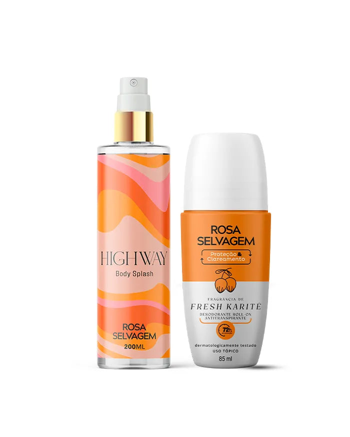 Kit Highway + Desodorante Fresh Karité