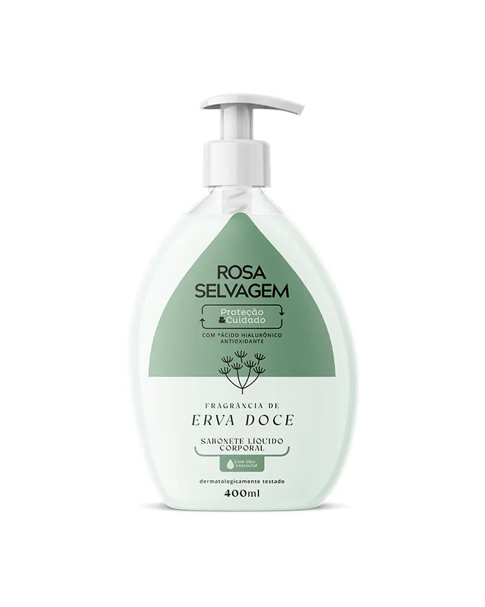 SABONETE LIQUIDO ERVA DOCE - 1 UNIDADE
