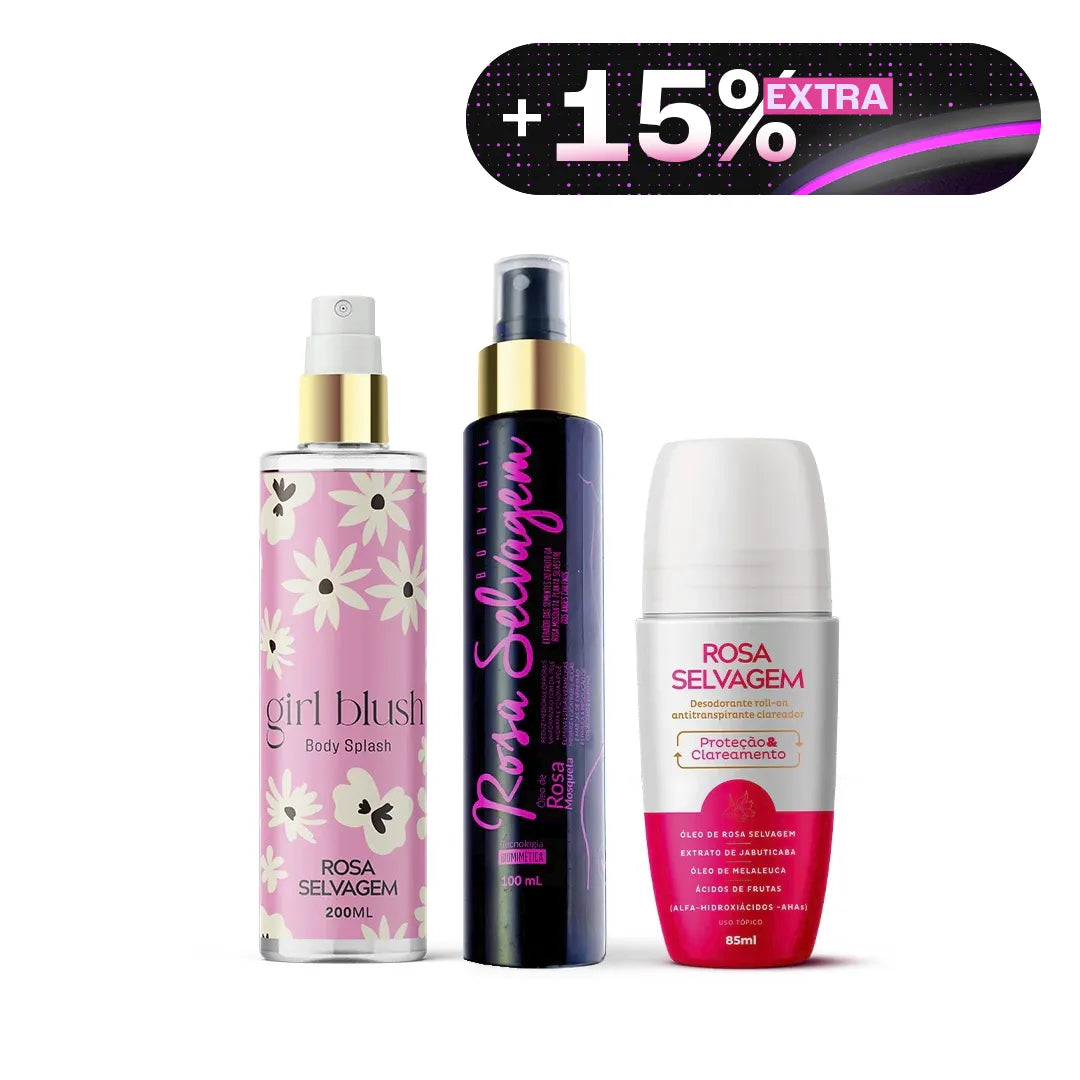 PAYDAY - KIT GIRL BLUSH - ÓLEO - DESODORANTE