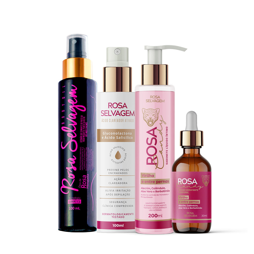 LIVESHOP - Kit Rosa Candy - Clareamento Intense