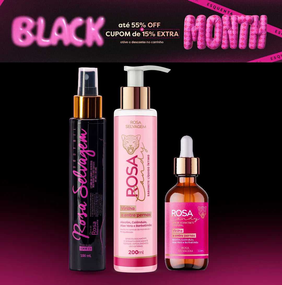 Black month - Kit clareador íntimo
