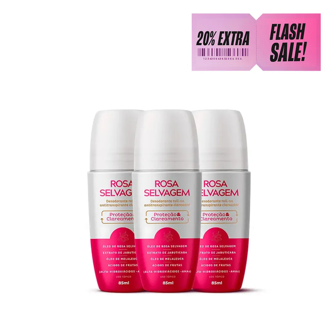 FLASH SALE - 3 DESODORANTES CLAREADORES