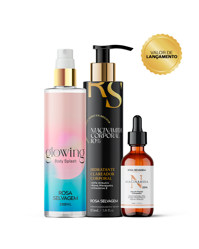 KIT UNIFORMIDADE E FRESCOR (GLOWING)