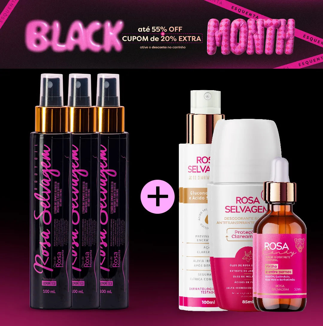 Black month - Rosa selvagem economy