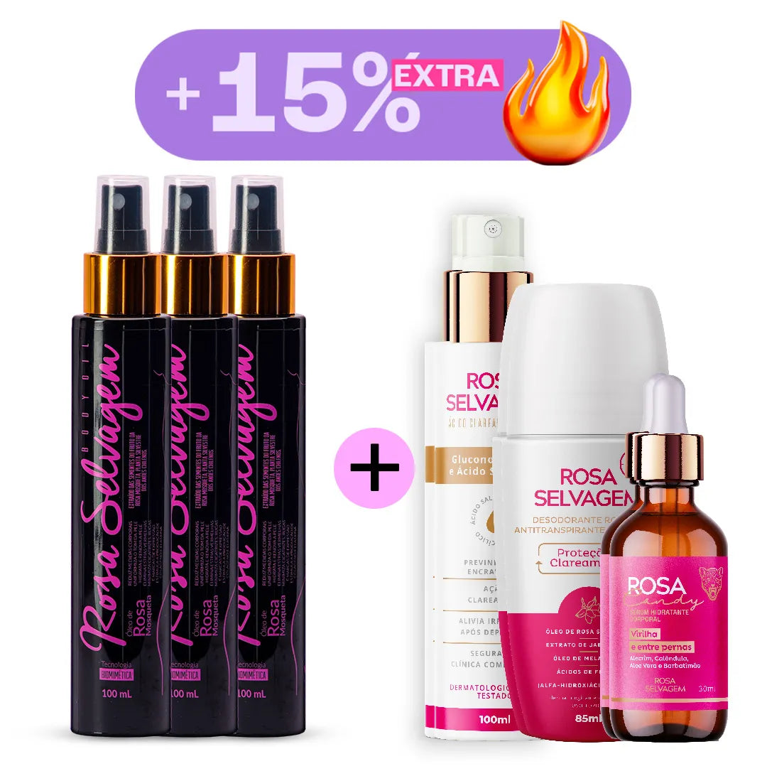 Promo combo - Rosa selvagem economy