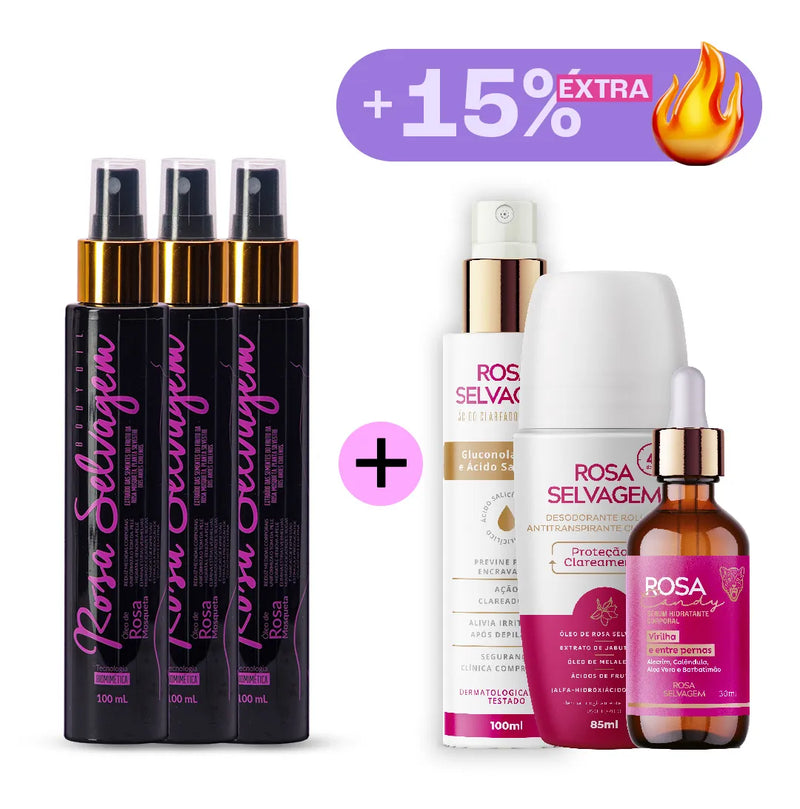 PROMO COMBO - ROSA SELVAGEM ECONOMY
