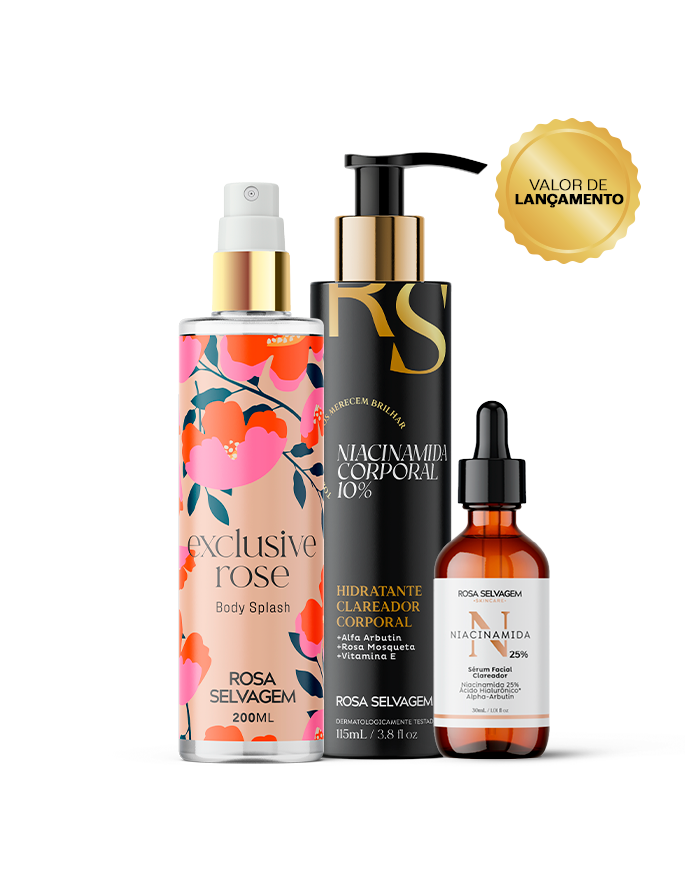 KIT UNIFORMIDADE E FRESCOR (EXCLUSIVE ROSE)