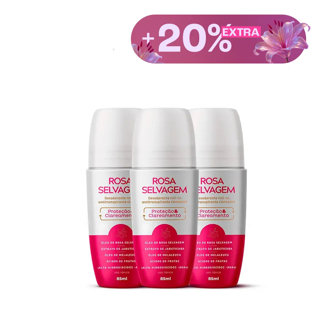 OUTLET - 3 DESODORANTES CLAREADORES