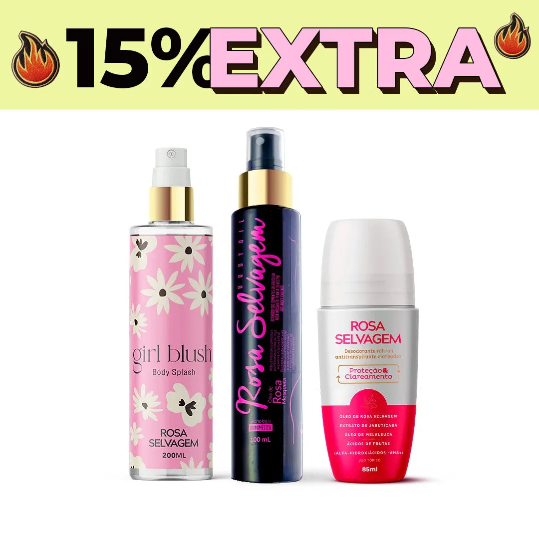 Ultrasale - Kit girl blush - óleo - desodorante