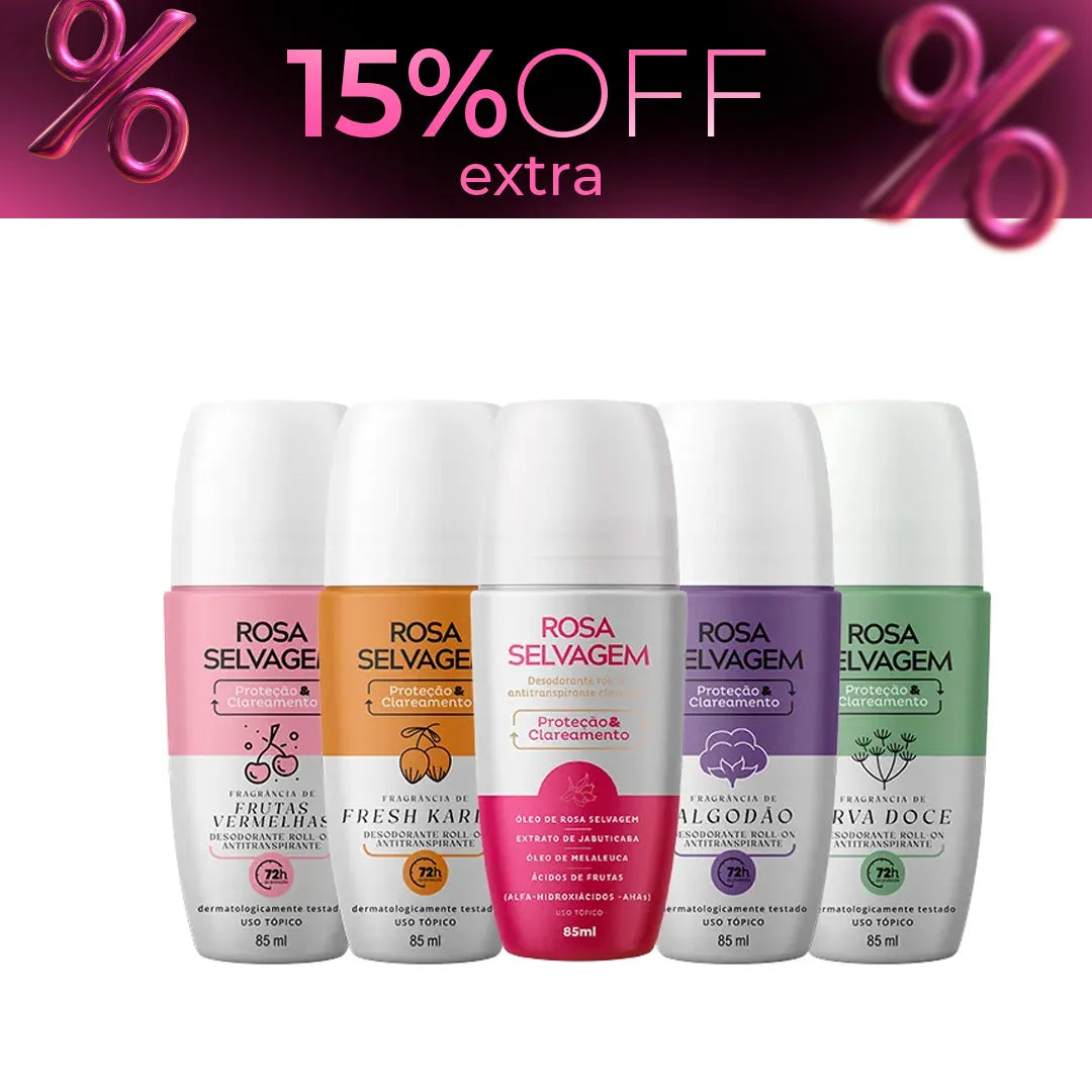 8.8 - Kit desodorante clareador completo