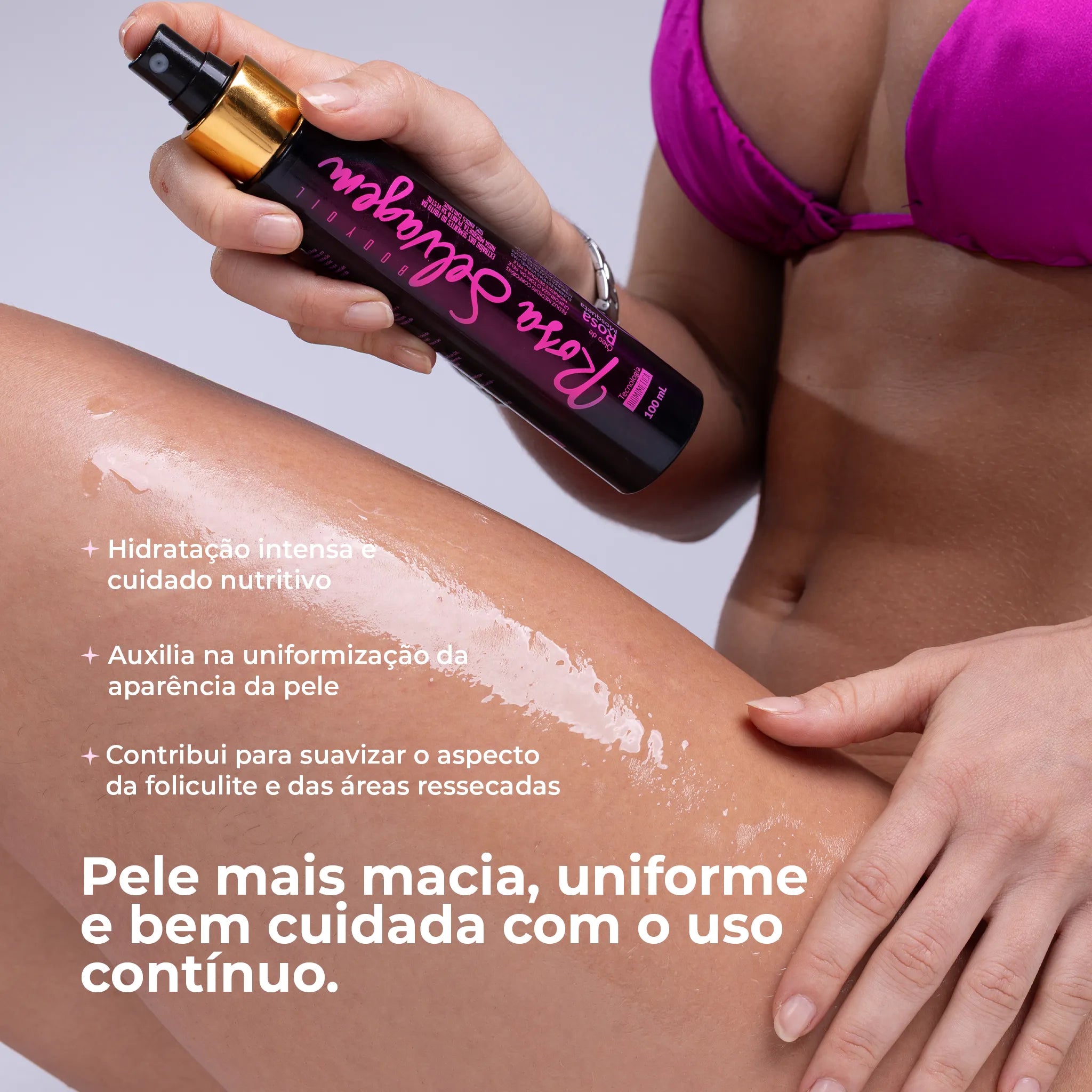 Rosa Selvagem - Óleo Clareador Corporal 2.0