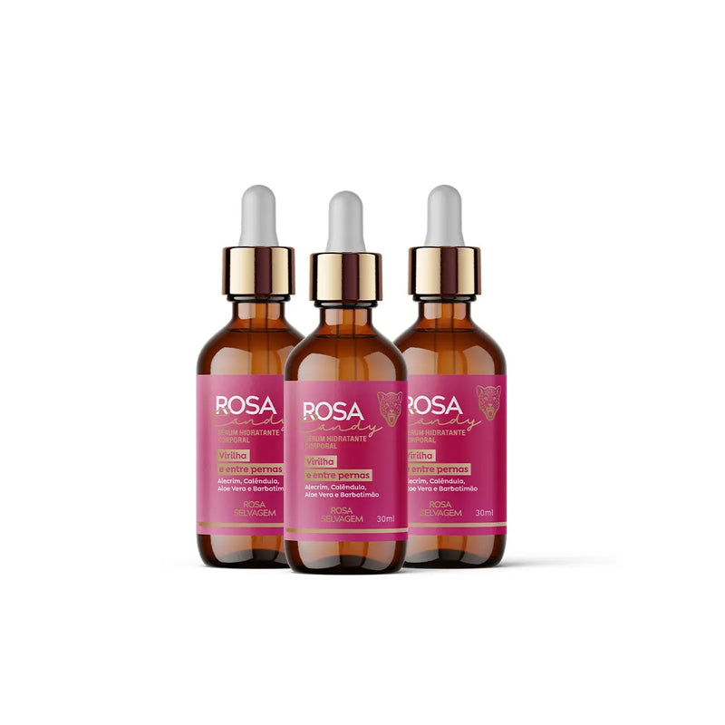 SÉRUM CANDY OIL ROSA SELVAGEM - 3 UNIDADES