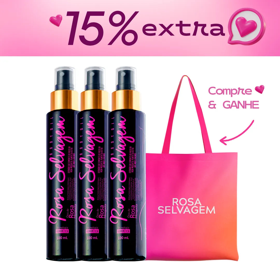 Semana do cliente - 3 Óleos + Ecobag