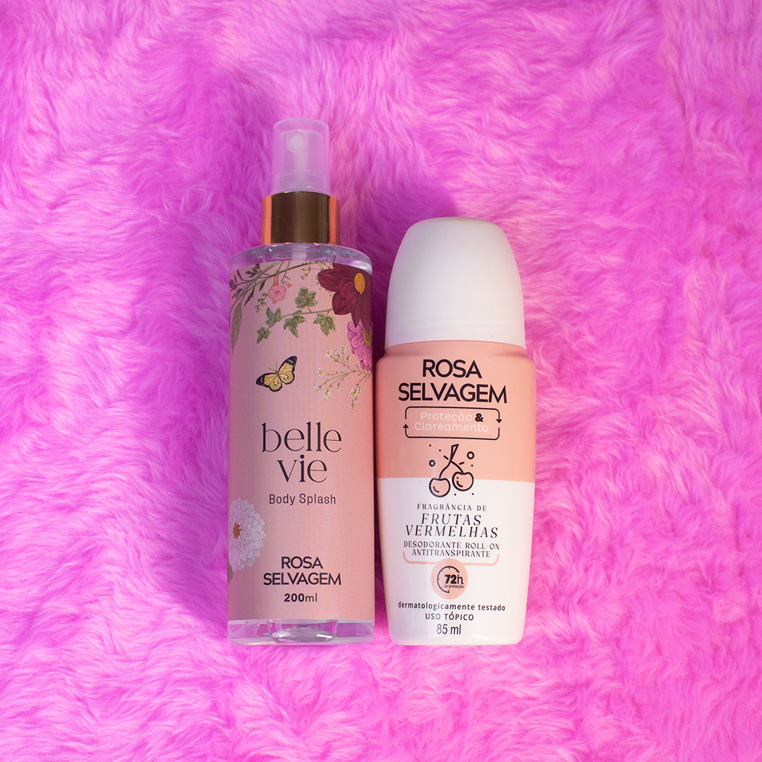 Kit Belle Vie + Desodorante Frutas Vermelhas