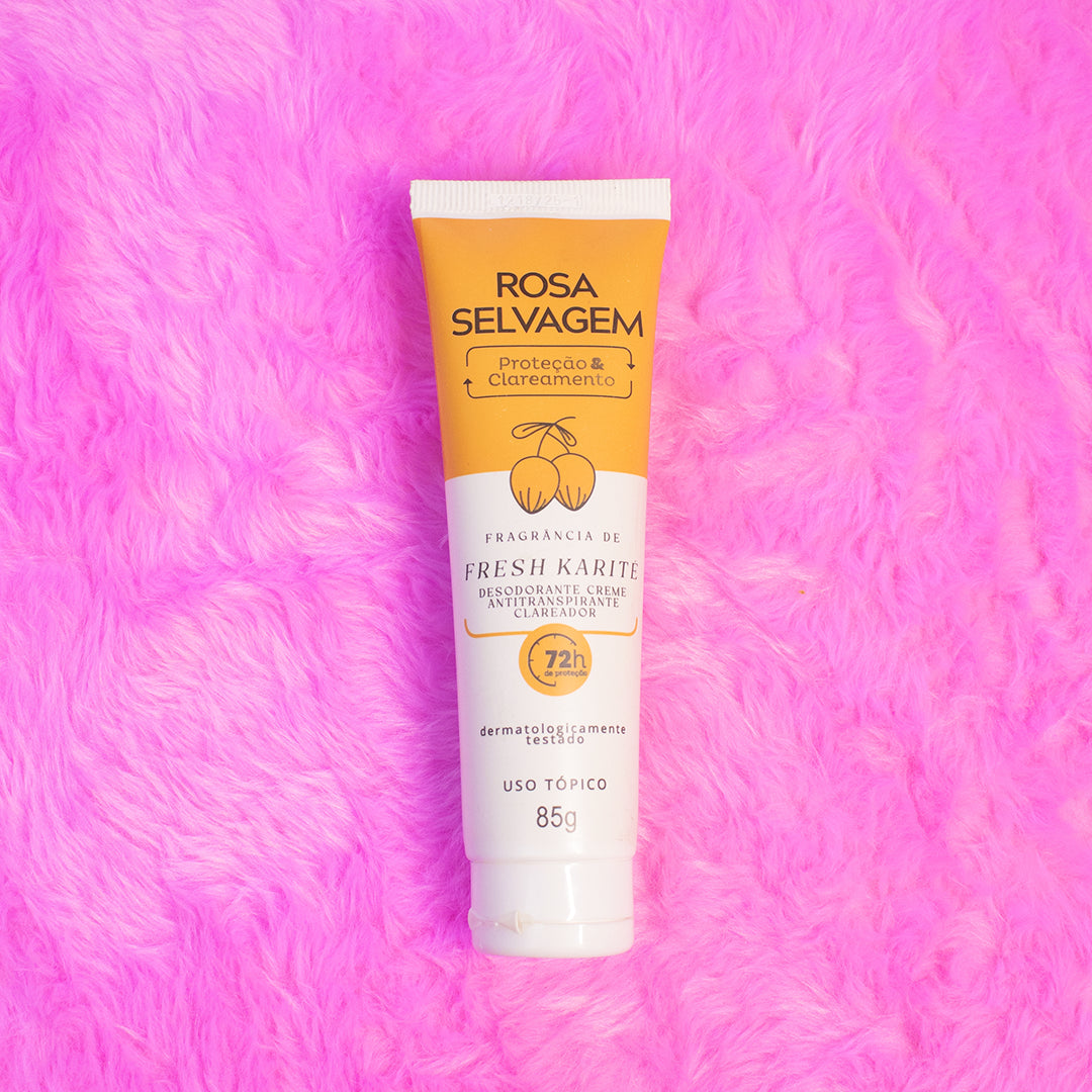 Rosa Selvagem - Desodorante Creme Fresh Karité