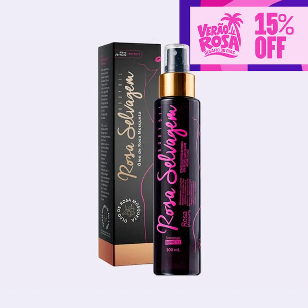 Rosa Selvagem - Óleo Clareador Corporal 2.0 - Verão Rosa