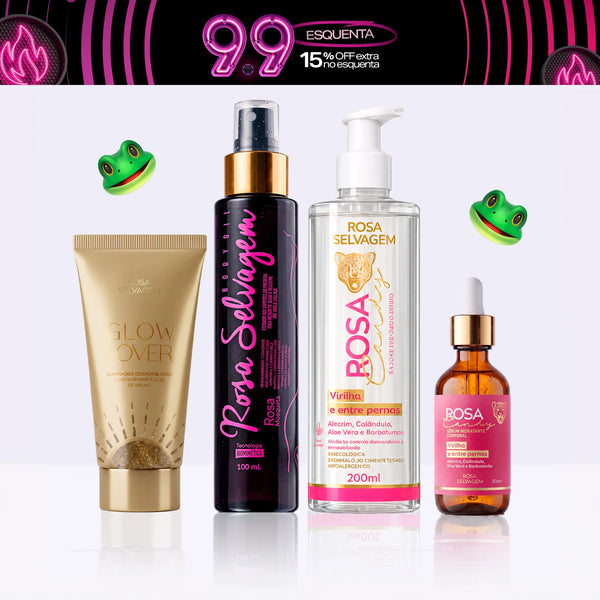 KIT Verão - Clareador de PPK + Iluminador Gold