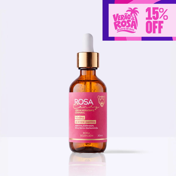Rosa Selvagem - Sérum Candy Clareador Íntimo - Verão Rosa