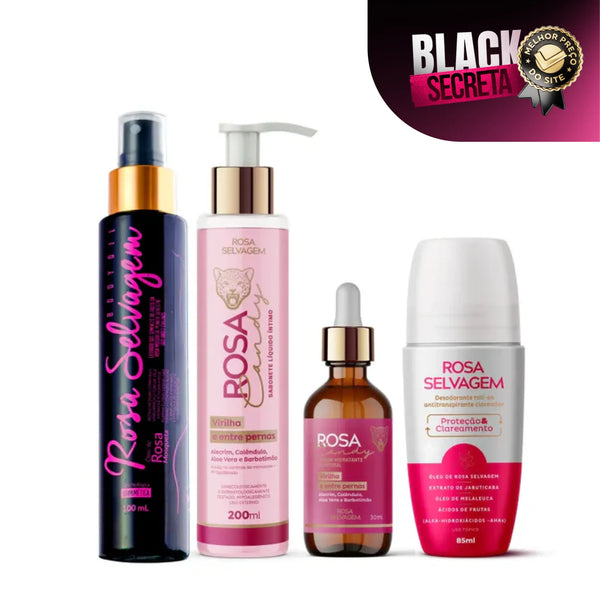 KIT Rosa Candy - Clareamento Completo