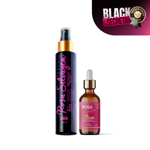 KIT Rosa Candy - Sérum Clareador Íntimo + Óleo