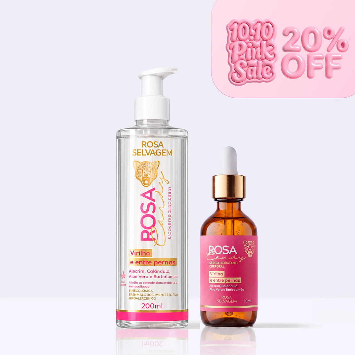 KIT Rosa Candy Clareador Intense