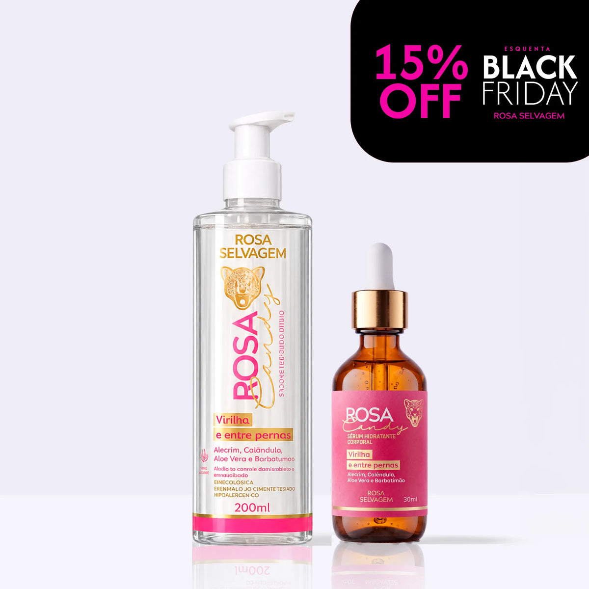 KIT Rosa Candy Clareador Intense