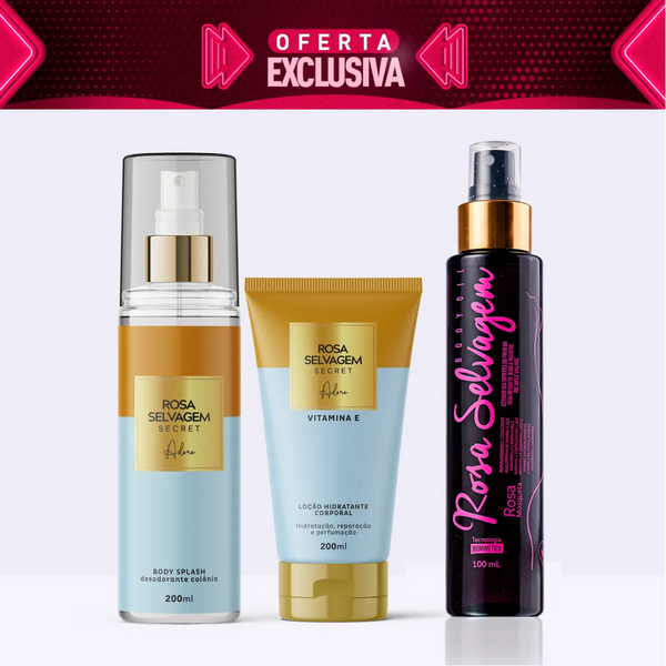 Kit Secrets - Adoro - Oferta Exclusiva